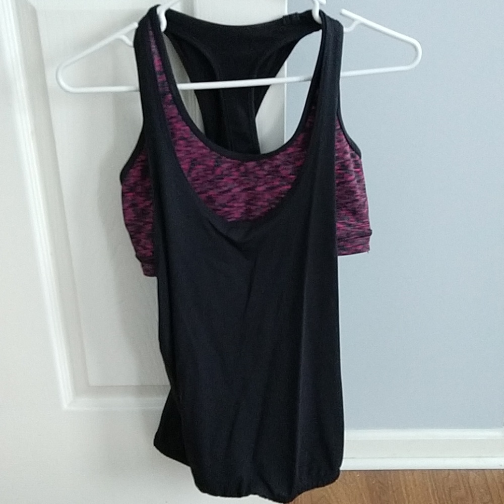 Built in bra- tank top